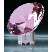 40mm Pink Crystal Diamond Ks2014009